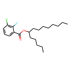 3-Chloro2-fluorobenzoic acid, 6-tetradecyl ester