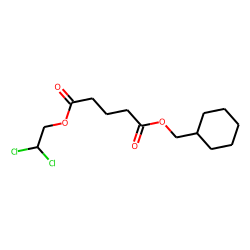 Glutaric acid, cyclohexylmethyl 2,2-dichloroethyl ester