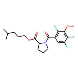 L-Proline, N-(2,4,5-trifluoro-3-methoxybenzoyl)-, isohexyl ester