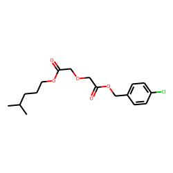 Diglycolic acid, 4-chlorobenzyl isohexyl ester