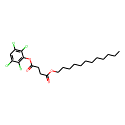 Succinic acid, dodecyl 2,3,5,6-tetrachlorophenyl ester