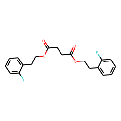 Succinic acid, di(2-fluorophenethyl) ester