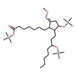 13,14-Dihydro-PGE1, MO-TMS, isomer # 2