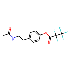 Tyramine, N-acetate, PFP