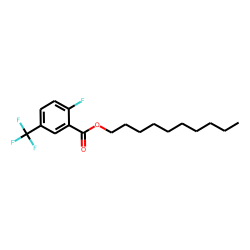 2-Fluoro-5-trifluoromethylbenzoic acid, decyl ester