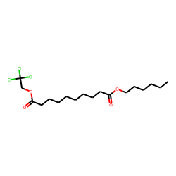 Sebacic acid, hexyl 2,2,2-trichloroethyl ester