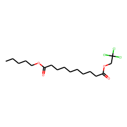 Sebacic acid, pentyl 2,2,2-trichloroethyl ester