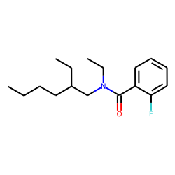 Benzamide, 2-fluoro-N-ethyl-N-2-ethylhexyl-