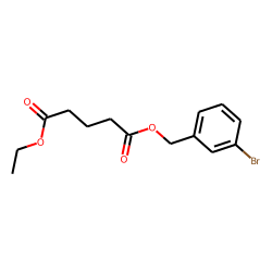 Glutaric acid, 3-bromobenzyl ethyl ester