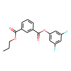 Isophthalic acid, 3,5-difluorophenyl propyl ester