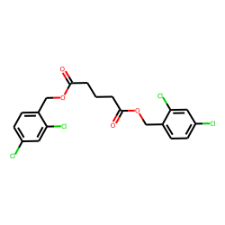 Glutaric acid, di(2,4-dichlorobenzyl) ester