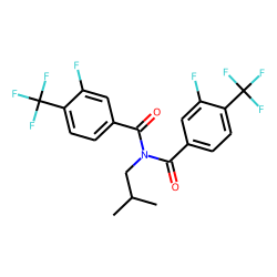 Benzamide, 3-fluoro-4-trifluoromethyl-N-(3-fluoro-4-trifluoromethylbenzoyl)-N-isobutyl-