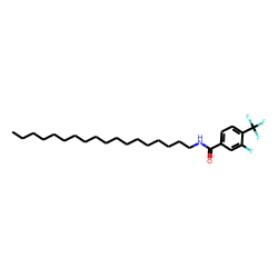 Benzamide, 3-fluoro-4-trifluoromethyl-N-octadecyl-