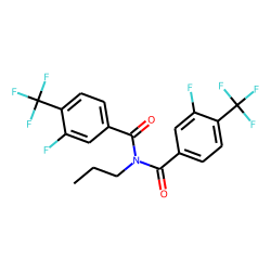 Benzamide, 3-fluoro-4-trifluoromethyl-N-(3-fluoro-4-trifluoromethylbenzoyl)-N-propyl-
