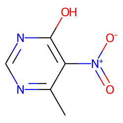 4-Pyrimidinol, 6-methyl-5-nitro-
