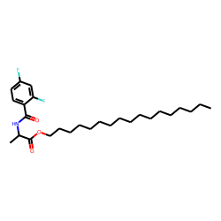 D-Alanine, N-(2,4-difluorobenzoyl)-, heptadecyl ester