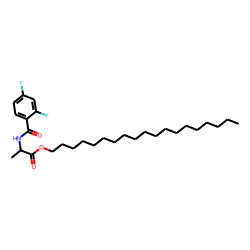 D-Alanine, N-(2,4-difluorobenzoyl)-, nonadecyl ester
