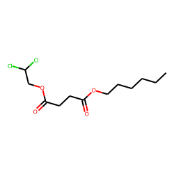Succinic acid, 2,2-dichloroethyl hexyl ester