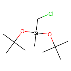 Silane, chloromethyl, methyl, di-tert.-butoxy