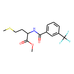 l-Methionine, N-(3-trifluoromethylbenzoyl)-, methyl ester