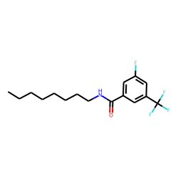 Benzamide, 3-fluoro-5-trifluoromethyl-N-octyl-