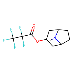 Tropine, pentafluoropropionate