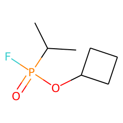 Cyclobutyl isopropylphosphonofluoridate
