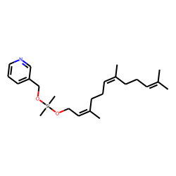 Farnesol, picolinyloxydimethylsilyl ether