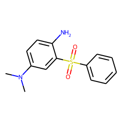 Aniline, 4-(n,n-dimethylamino)-2-phenylsulfonyl-