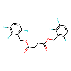 Succinic acid, di(2,3,6-trifluorobenzyl) ester