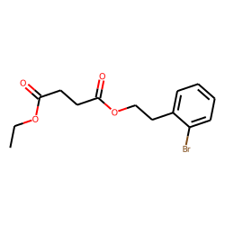 Succinic acid, 2-bromophenethyl ethyl ester