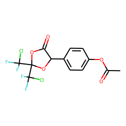 Mandelic acid, 4-hydroxy, DCTFA-acetate