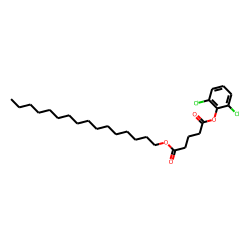 Glutaric acid, 2,6-dichlorophenyl hexadecyl ester