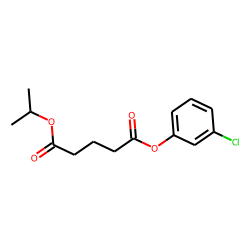 Glutaric acid, 3-chlorophenyl isopropyl ester
