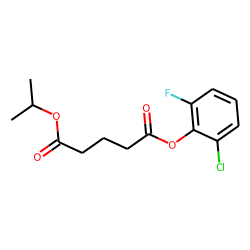 Glutaric acid, 2-chloro-6-fluorophenyl isopropyl ester