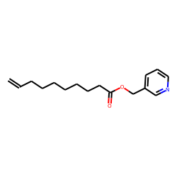 9-Decenoic acid, picolinyl ester