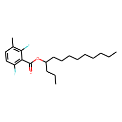 2,6-Difluoro-3-methylbenzoic acid, 4-tridecyl ester