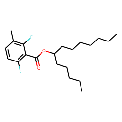 2,6-Difluoro-3-methylbenzoic acid, 6-tridecyl ester