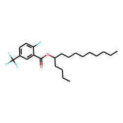 2-Fluoro-5-trifluoromethylbenzoic acid, 5-tetradecyl ester