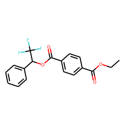 Terephthalic acid, ethyl 2,2,2-trifluoro-1-phenylethyl ester