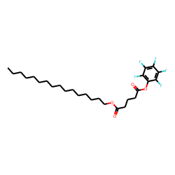 Glutaric acid, hexadecyl pentafluorophenyl ester