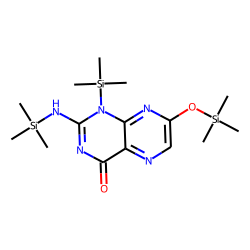 Isoxanthopterin, tris(trimethylsilyl) derivative