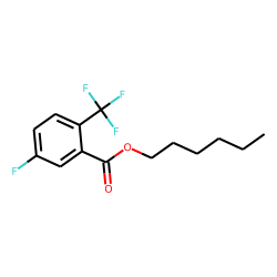 5-Fluoro-2-trifluoromethylbenzoic acid, hexyl ester