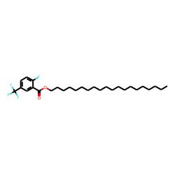 2-Fluoro-5-trifluoromethylbenzoic acid, eicosyl ester