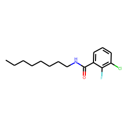 Benzamide, 3-chloro-2-fluoro-N-octyl-