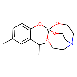 1-(2-isopropyl-5-methyphenoxy)-silatrane