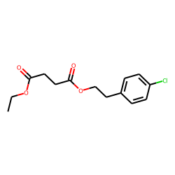 Succinic acid, 4-chlorophenethyl ethyl ester