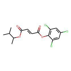 Fumaric acid, 2,4,6-trichlorophenyl 3-methylbut-2-yl ester