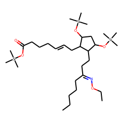 13,14-Dihydro-15-keto-PGF2A, EO-TMS, isomer # 1