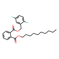 Phthalic acid, decyl 2,5-difluorobenzyl ester